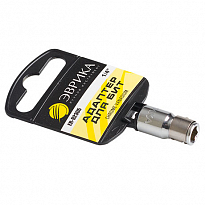 Адаптер для бит ER-92305H 1/4" DR (с держателем) ЭВРИКА 1/400